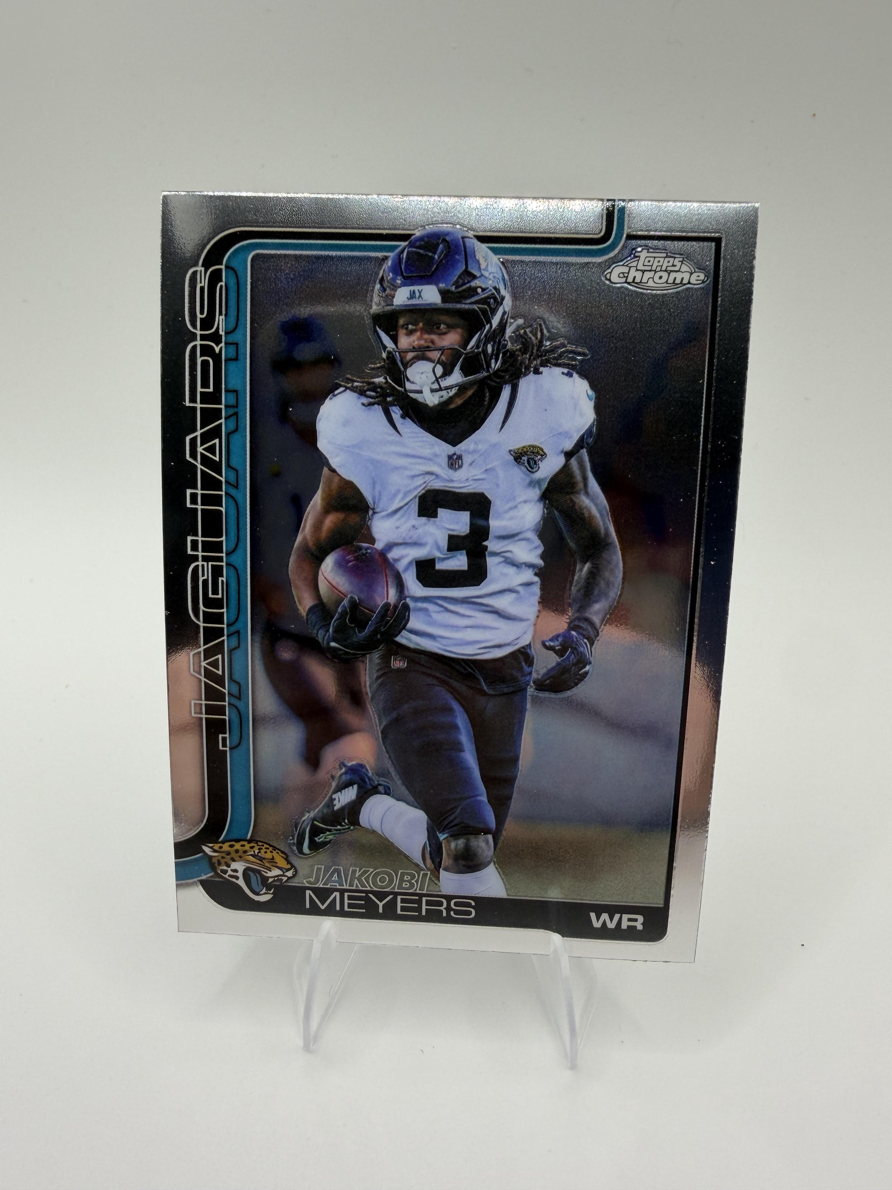 2025 Topps Chrome Jakobi Meyers #176 Jacksonville Jaguars WR