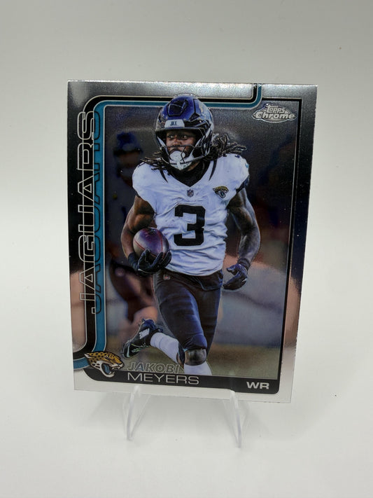 2025 Topps Chrome Jakobi Meyers #176 Jacksonville Jaguars WR