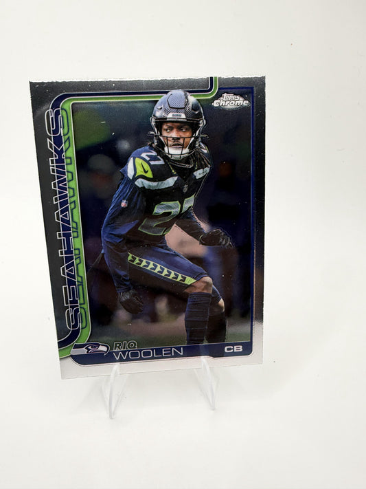 2025 Topps Chrome Riq Woolen #278 Seattle Seahawks CB