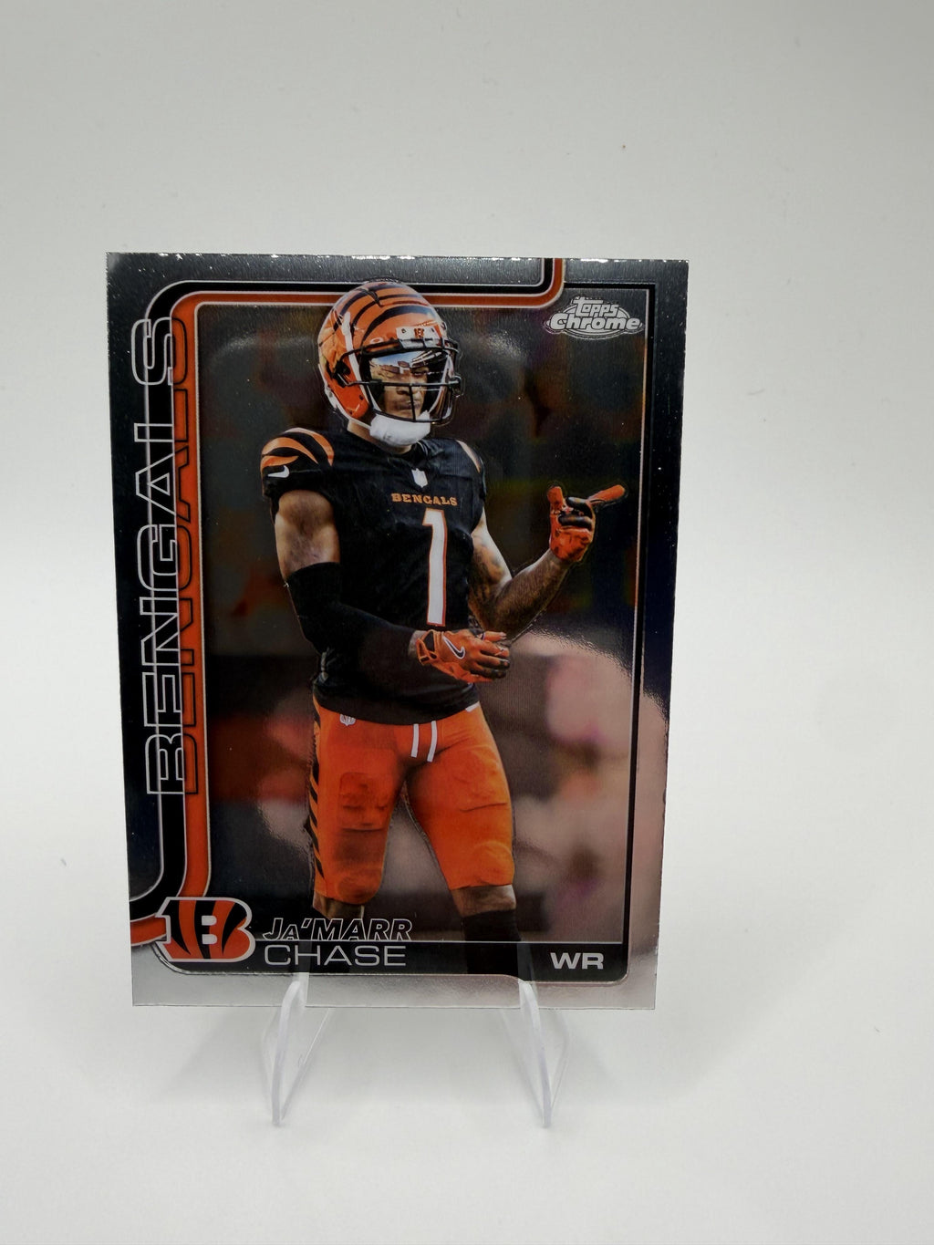 2025 Topps Chrome Ja'Marr Chase #58 Bengals WR Base Card