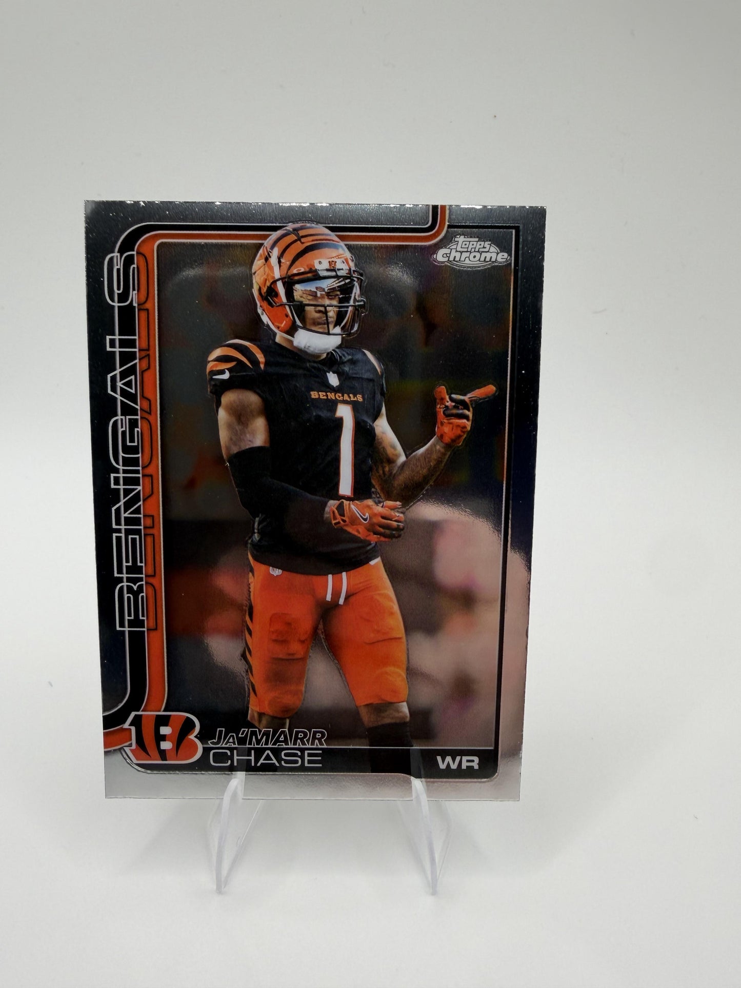 2025 Topps Chrome Ja'Marr Chase #58 Bengals WR Base Card