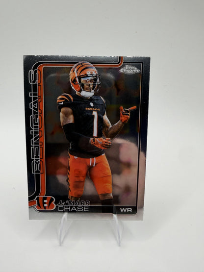 2025 Topps Chrome Ja'Marr Chase #58 Bengals WR Base Card