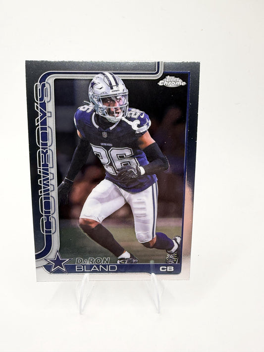 2025 Topps Chrome DaRon Bland #82 Dallas Cowboys CB