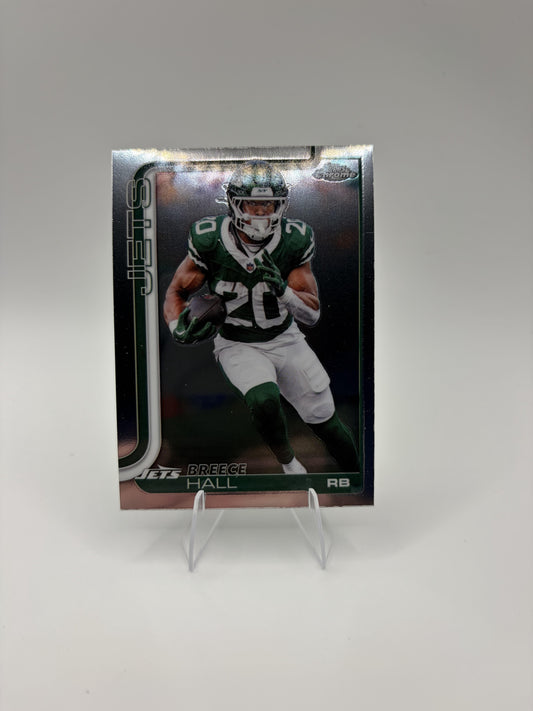 2025 Topps Chrome Breece Hall #238 New York Jets Star RB