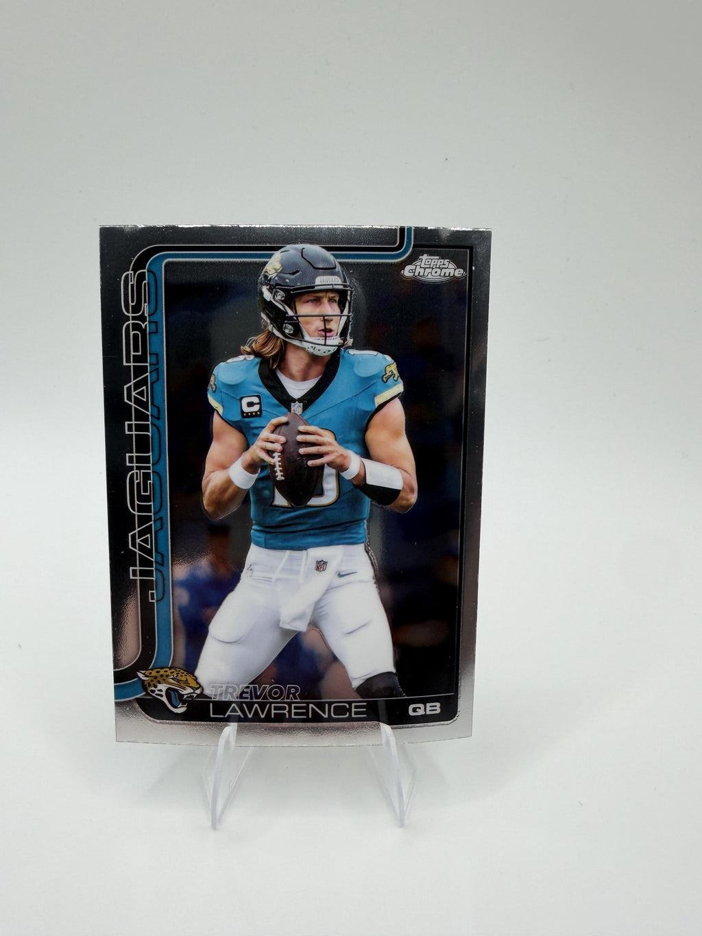 2025 Topps Chrome Trevor Lawrence #138 Jaguars QB Base Card