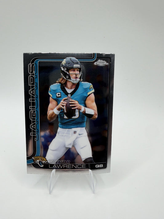 2025 Topps Chrome Trevor Lawrence #138 Jaguars QB Base Card