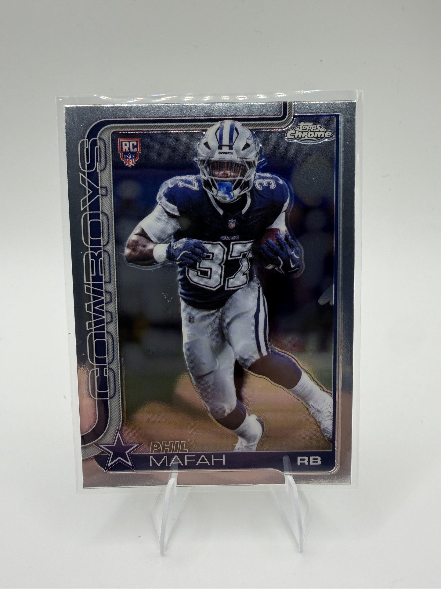 2025 Topps Chrome Phil Mafah RC #310 Dallas Cowboys Rookie RB