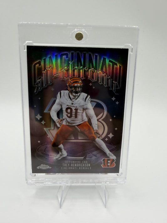 2025 Topps Chrome Trey Hendrickson All Chrome Team Refractor #ACT-16 Bengals
