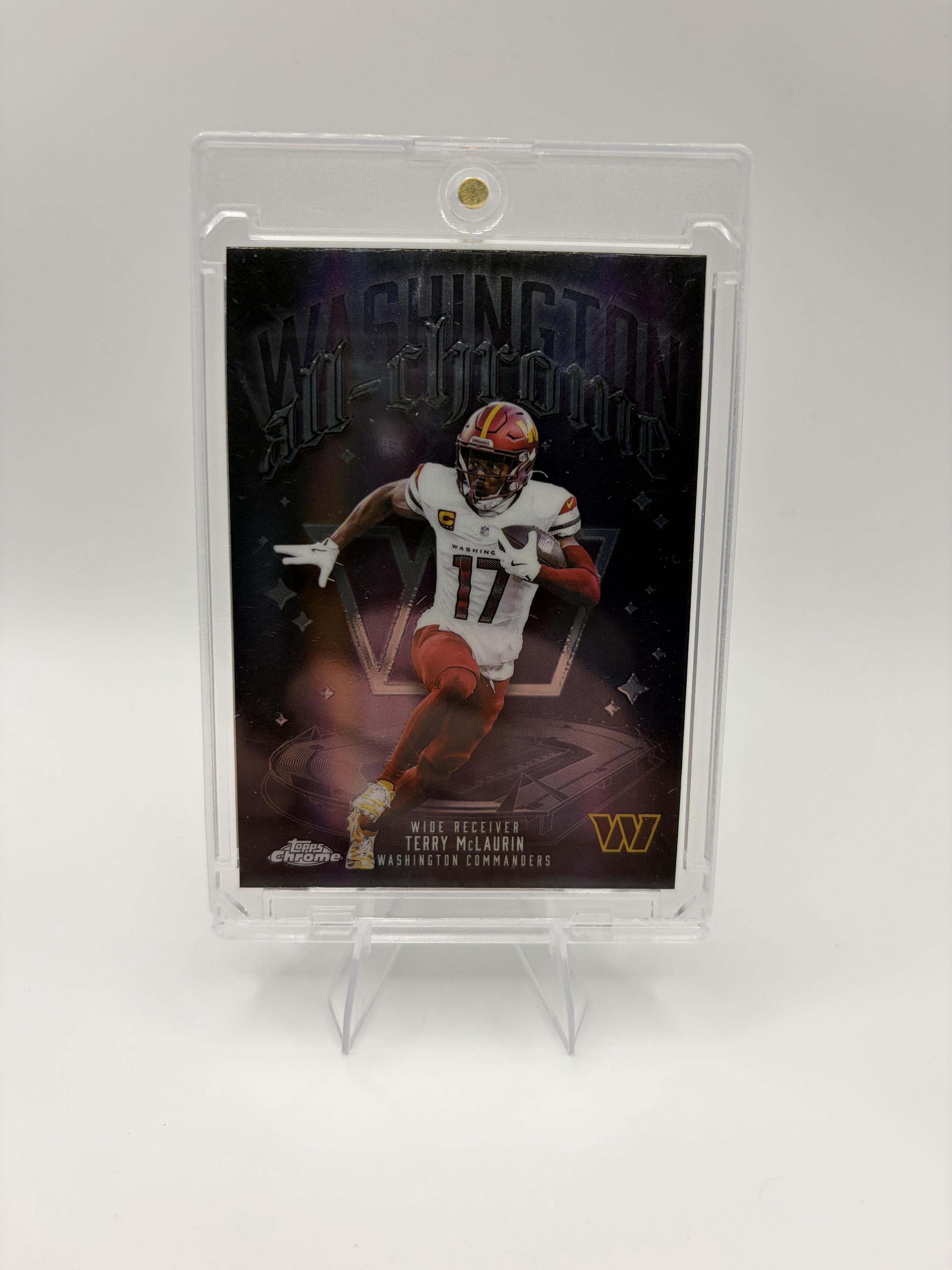 2025 Topps Chrome Terry McLaurin All Chrome Team #ACT-9 Commanders