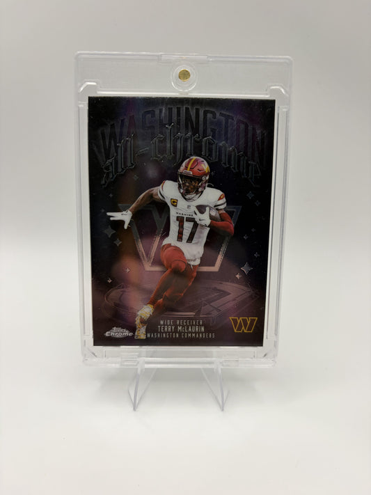 2025 Topps Chrome Terry McLaurin All Chrome Team #ACT-9 Commanders