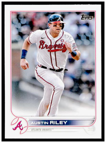 2022 Topps Austin Riley Card Atlanta Braves #115