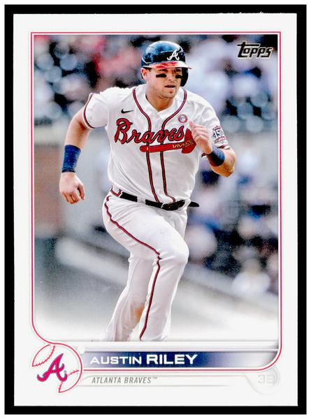 2022 Topps Austin Riley Card Atlanta Braves #115
