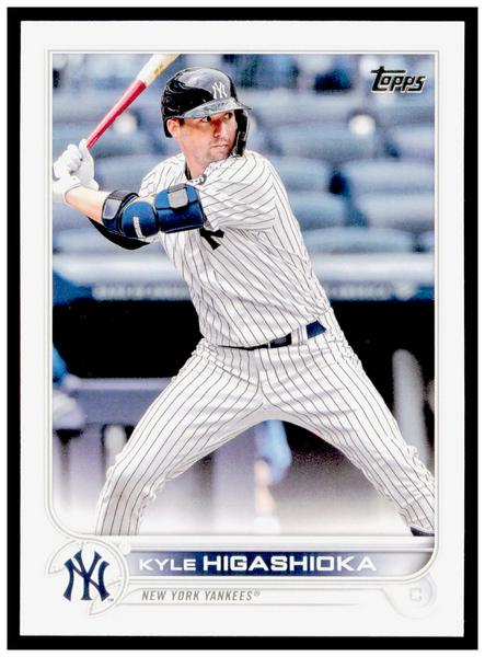 2022 Topps Kyle Higashioka Card New York Yankees #292