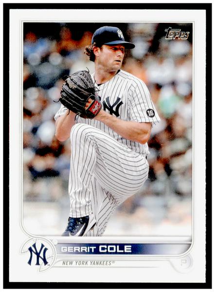 2022 Topps Gerrit Cole Card New York Yankees #35