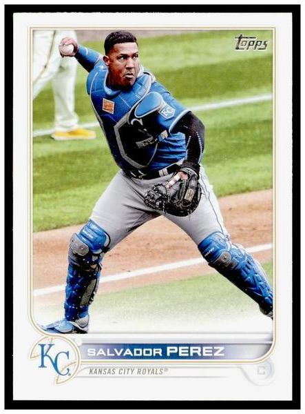 2022 Topps Salvador Perez Card Kansas City Royals #219