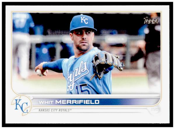 2022 Topps Whit Merrifield Card Kansas City Royals #245