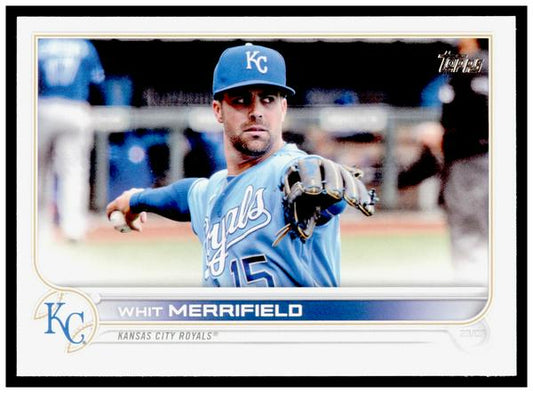 2022 Topps Whit Merrifield Card Kansas City Royals #245