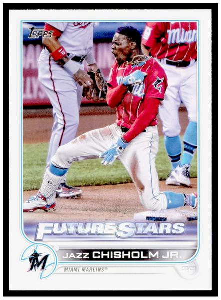 2022 Topps Future Stars Jazz Chisholm Jr. Card  Miami Marlins