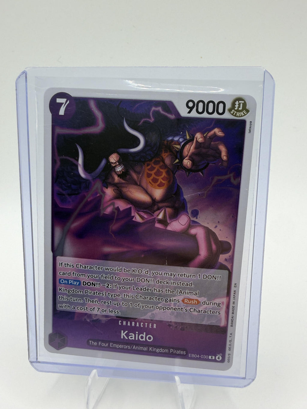 The Azure Sea's Seven Kaido Card Rare #EB04-030