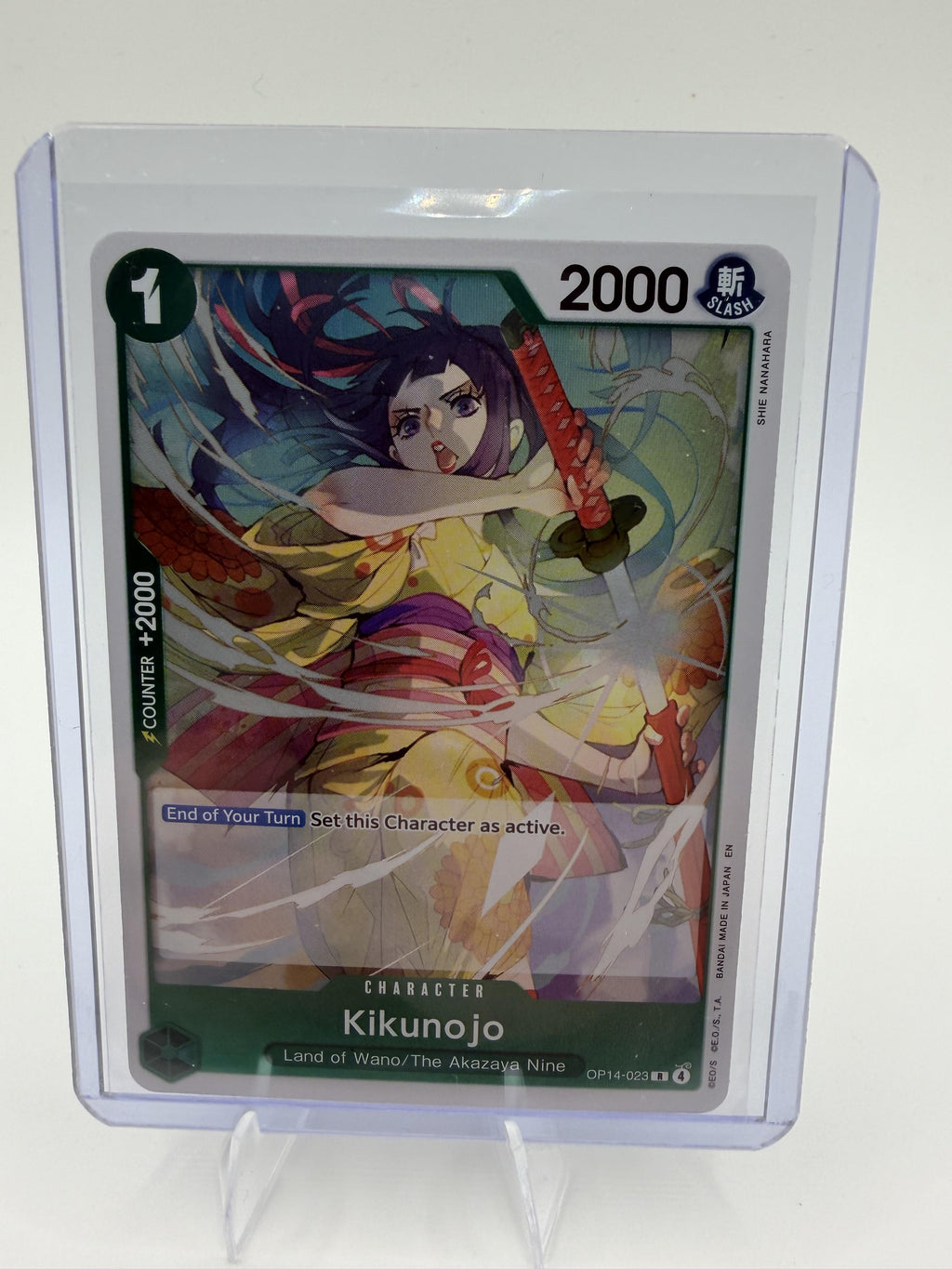 The Azure Sea's Seven Kikunojo Card Rare #OP14-023