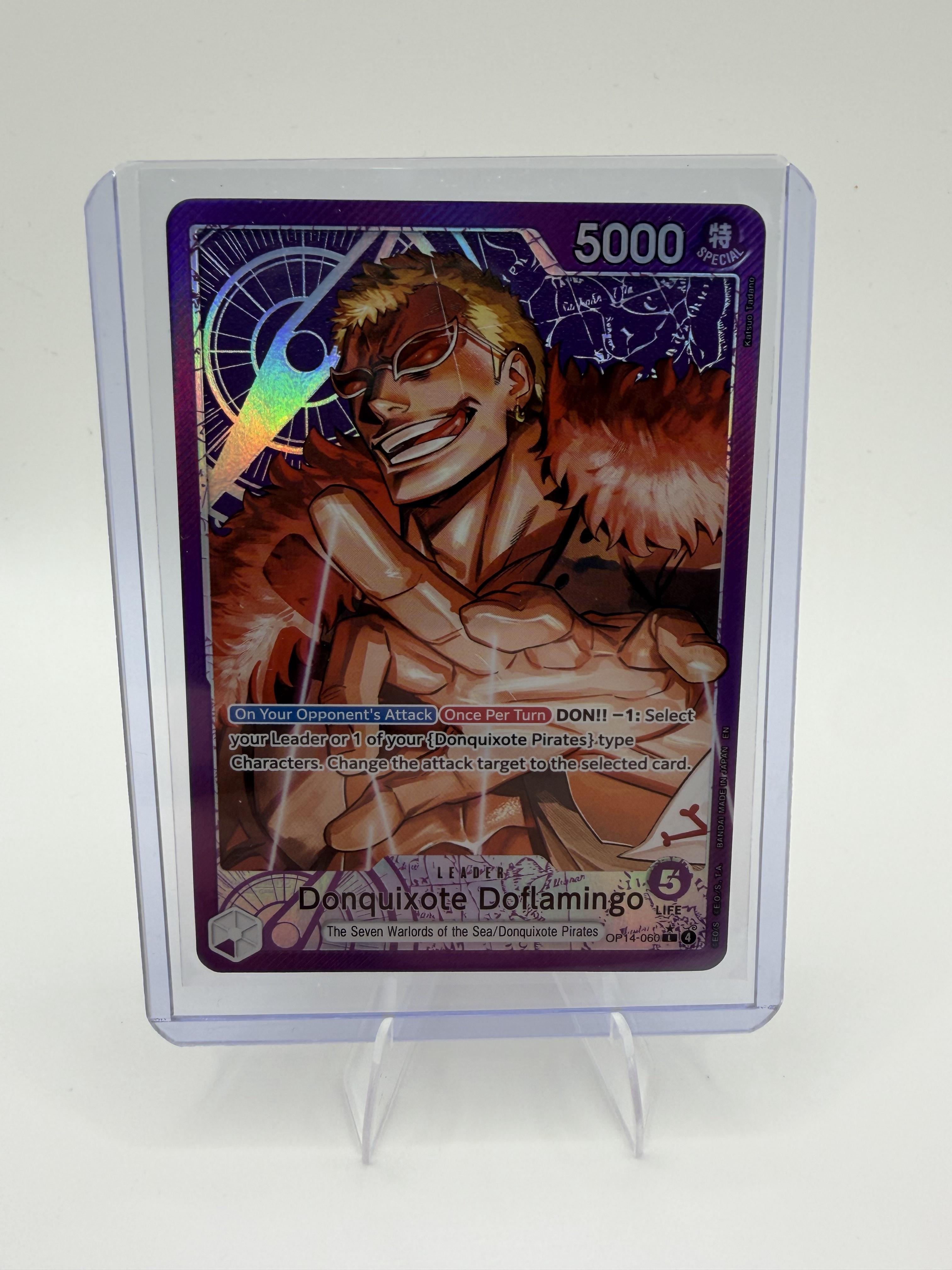 The Azure Sea's Seven Donquixote Doflamingo Card #OP14-060