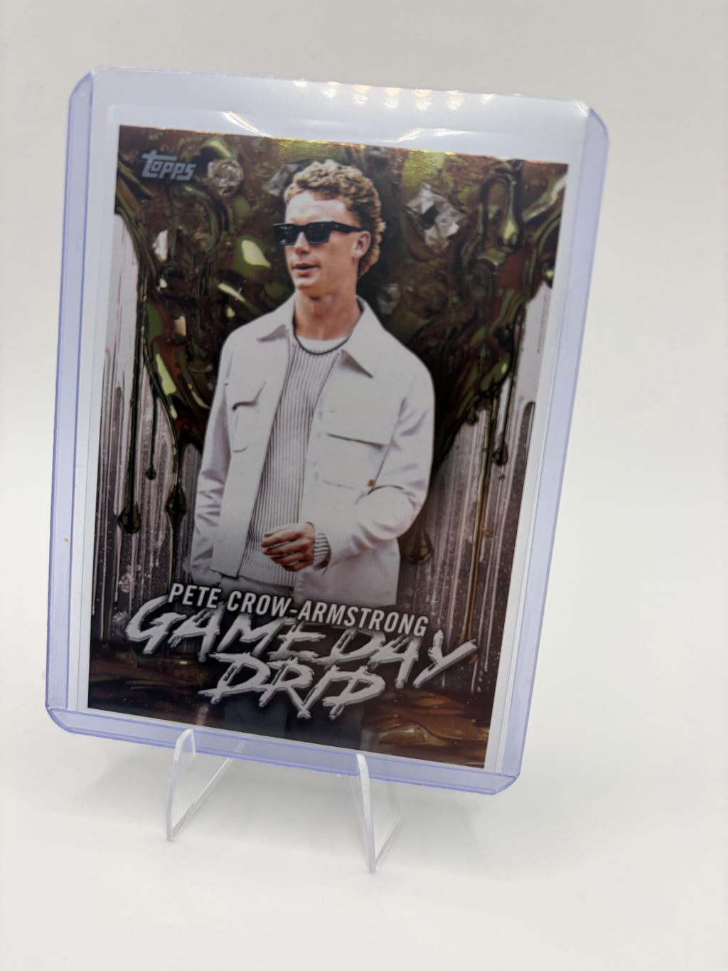 2026 Topps Pete Crow-Armstrong Card Gameday Drip Chicago Cubs #GD-4