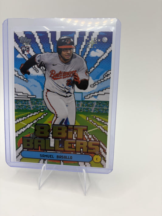 2026 Topps Samuel Basallo Card 8 Bit Ballers Baltimore Orioles #8B-20