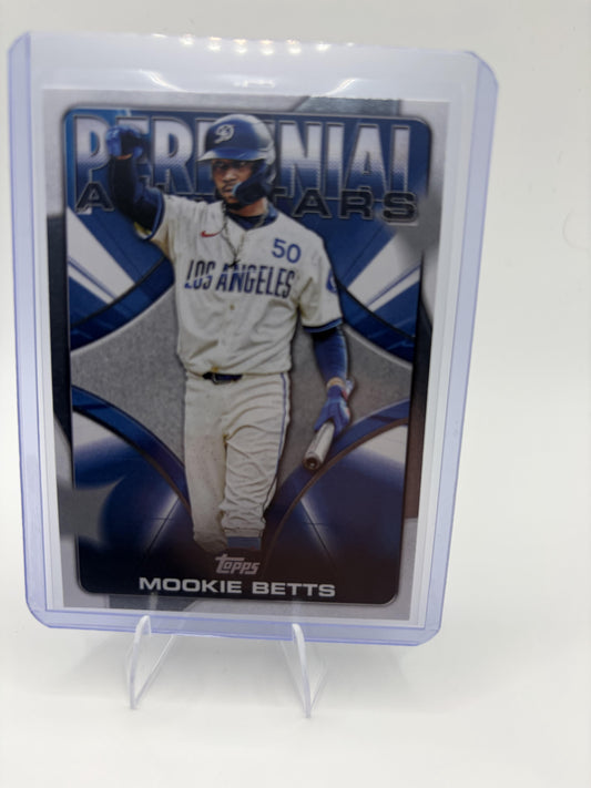 2026 Topps Mookie Betts Card Perennial All Stars Los Angeles Dodgers #PAS-11