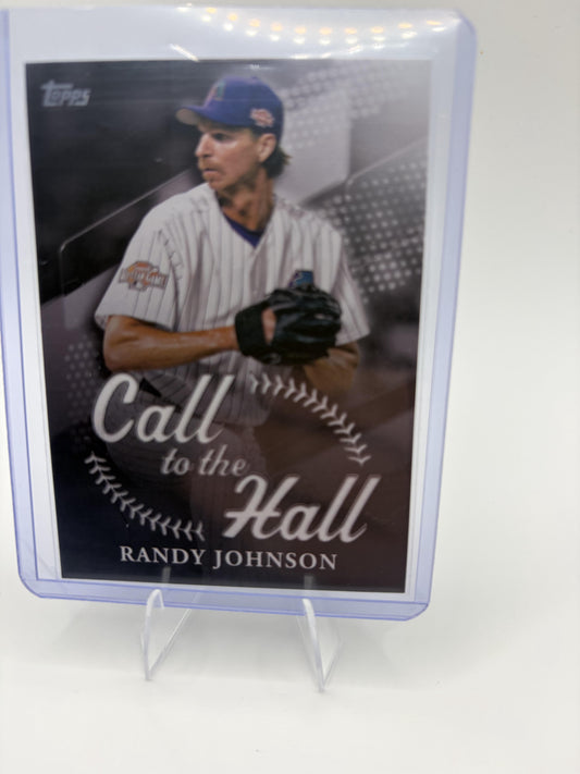 2025 Topps Randy Johnson Call to the Hall Insert #CTH-1 Diamondbacks HOF