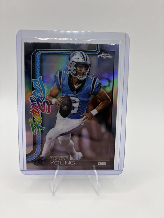 2025 Topps Chrome Bryce Young Future Stars Refractor FS-17 Panthers