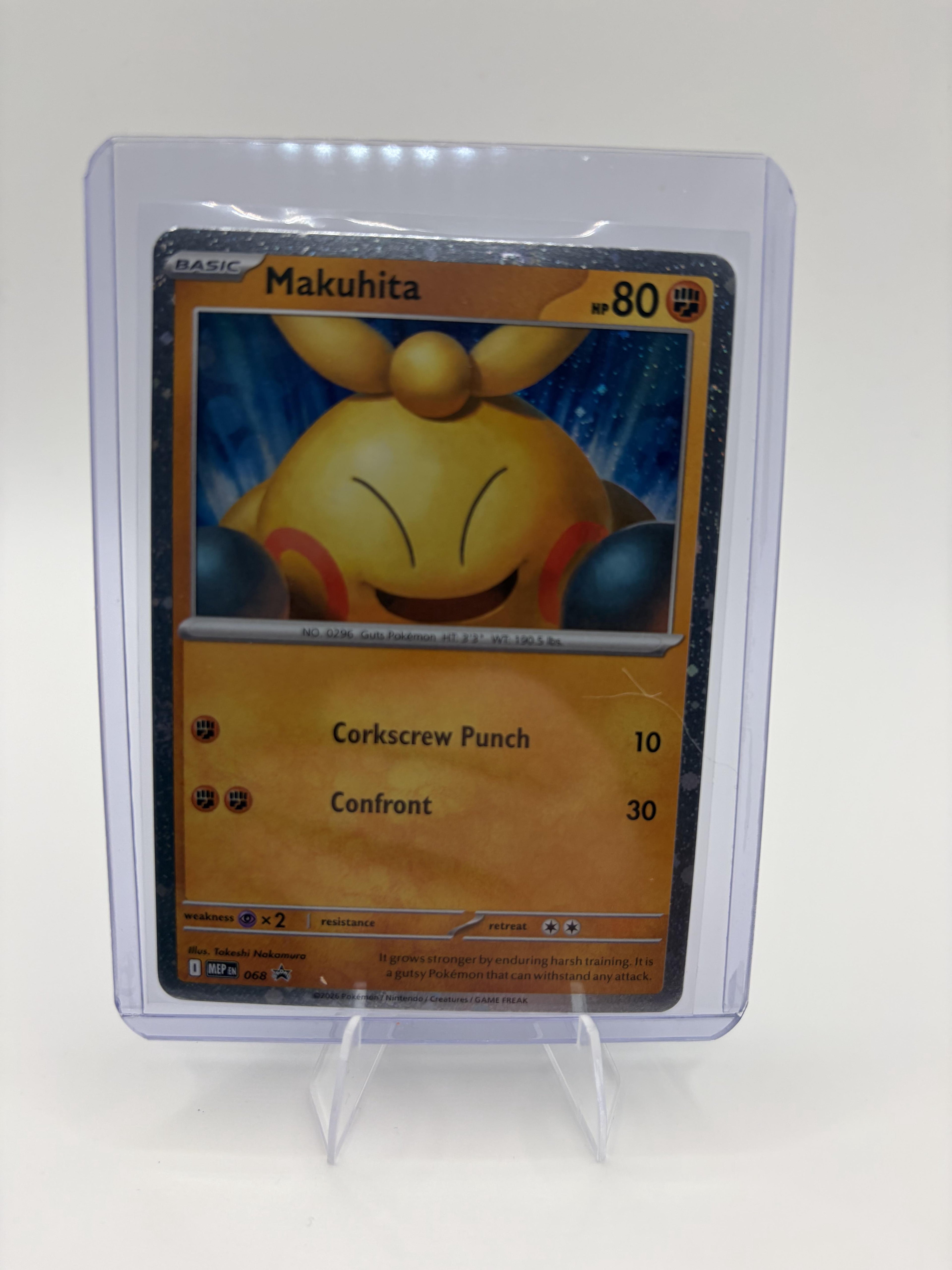 Makuhita 068/088 Mega Evolution Promo Pokemon TCG NM Holo MEP