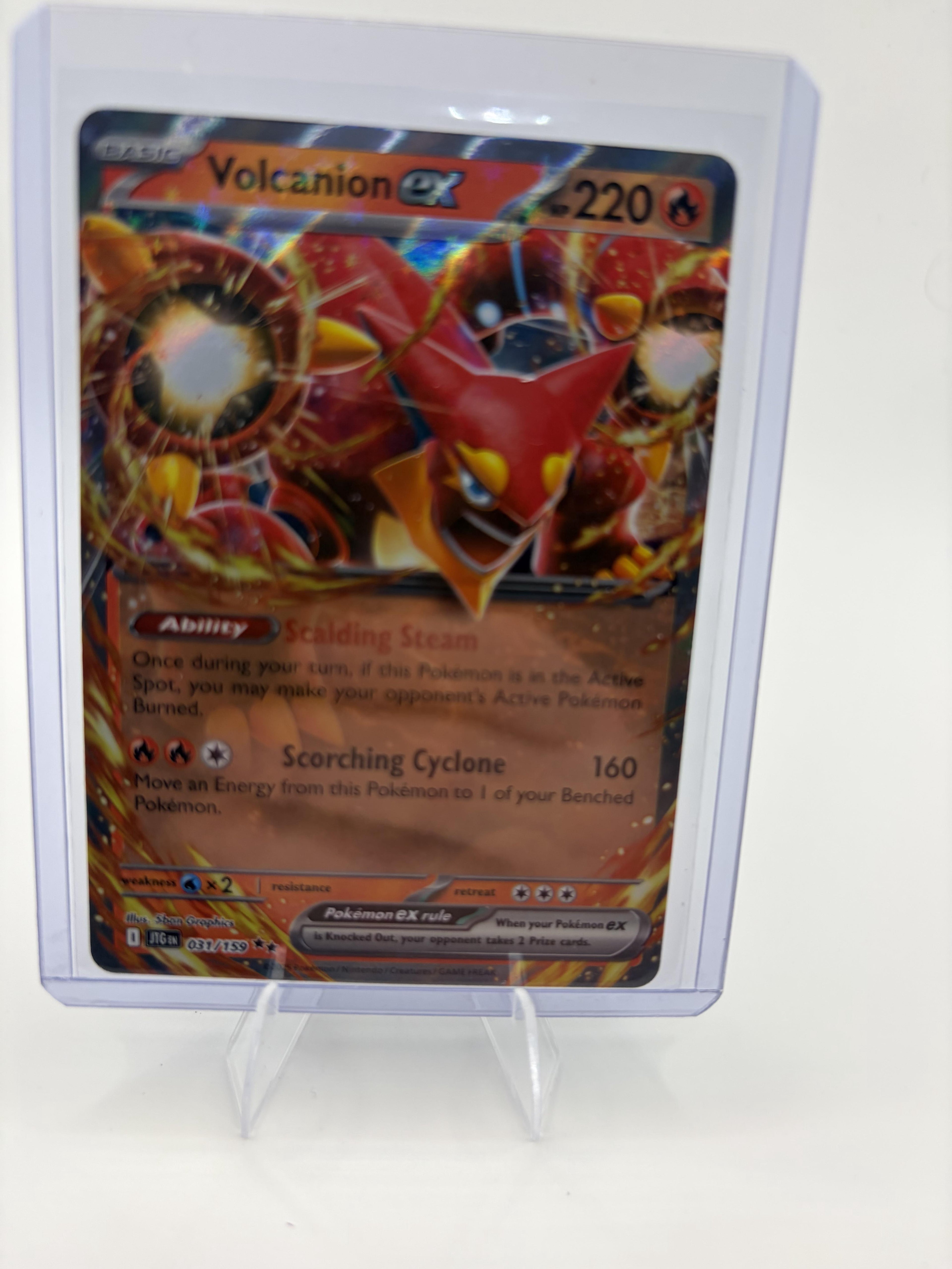 Volcanion ex 031/159 Journey Together Pokemon TCG NM Holo Ultra Rare