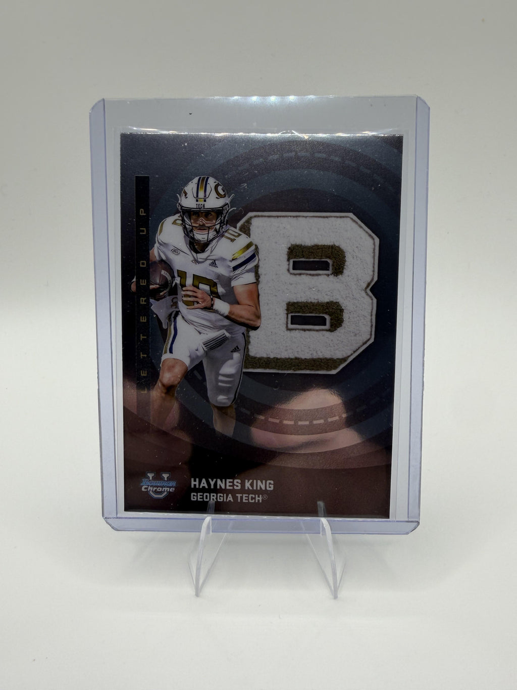 2025 Bowman University Chrome Haynes King Card Lettered Up Georgia Tech