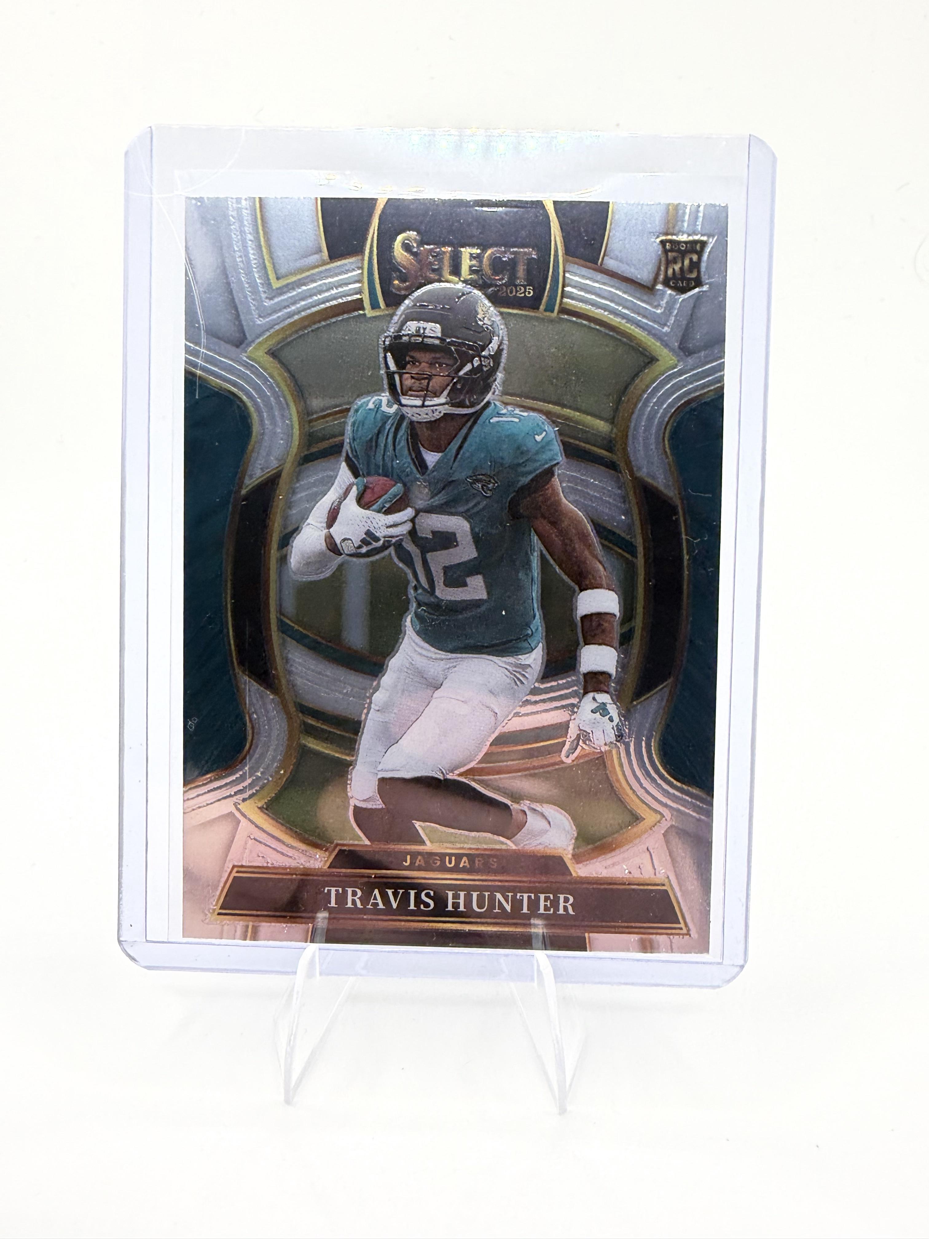 2025 Panini Select Travis Hunter Card Jacksonville Jaguars #28