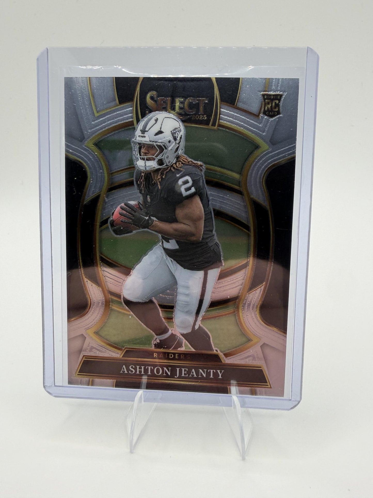 2025 Panini Select Ashton Jeanty Card RC Las Vegas Raiders #4