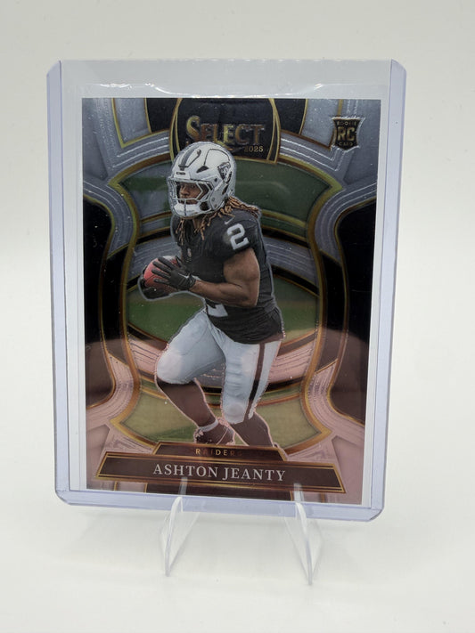 2025 Panini Select Ashton Jeanty Card RC Las Vegas Raiders #4