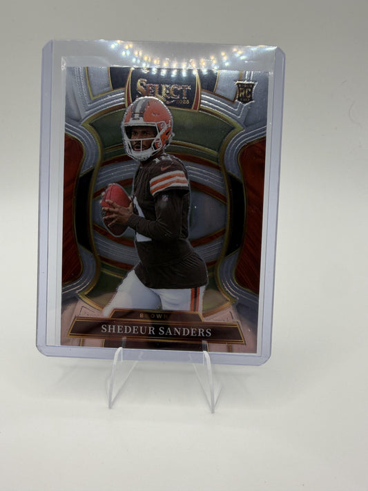 2025 Panini Select Shedeur Sanders Card Cleveland Browns #54
