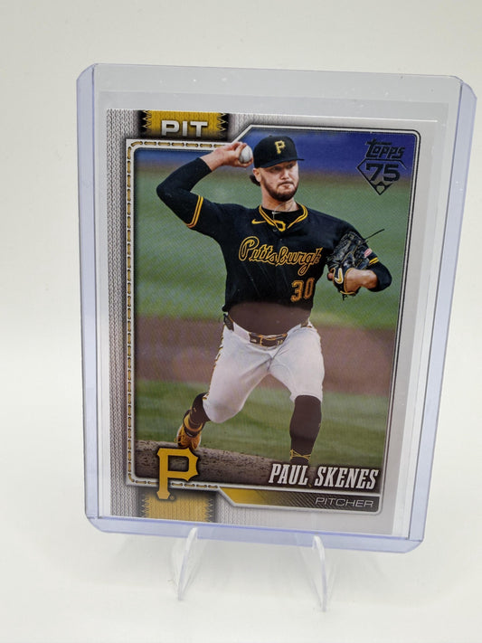 2026 Topps Paul Skenes Card Pittsburgh Pirates #100