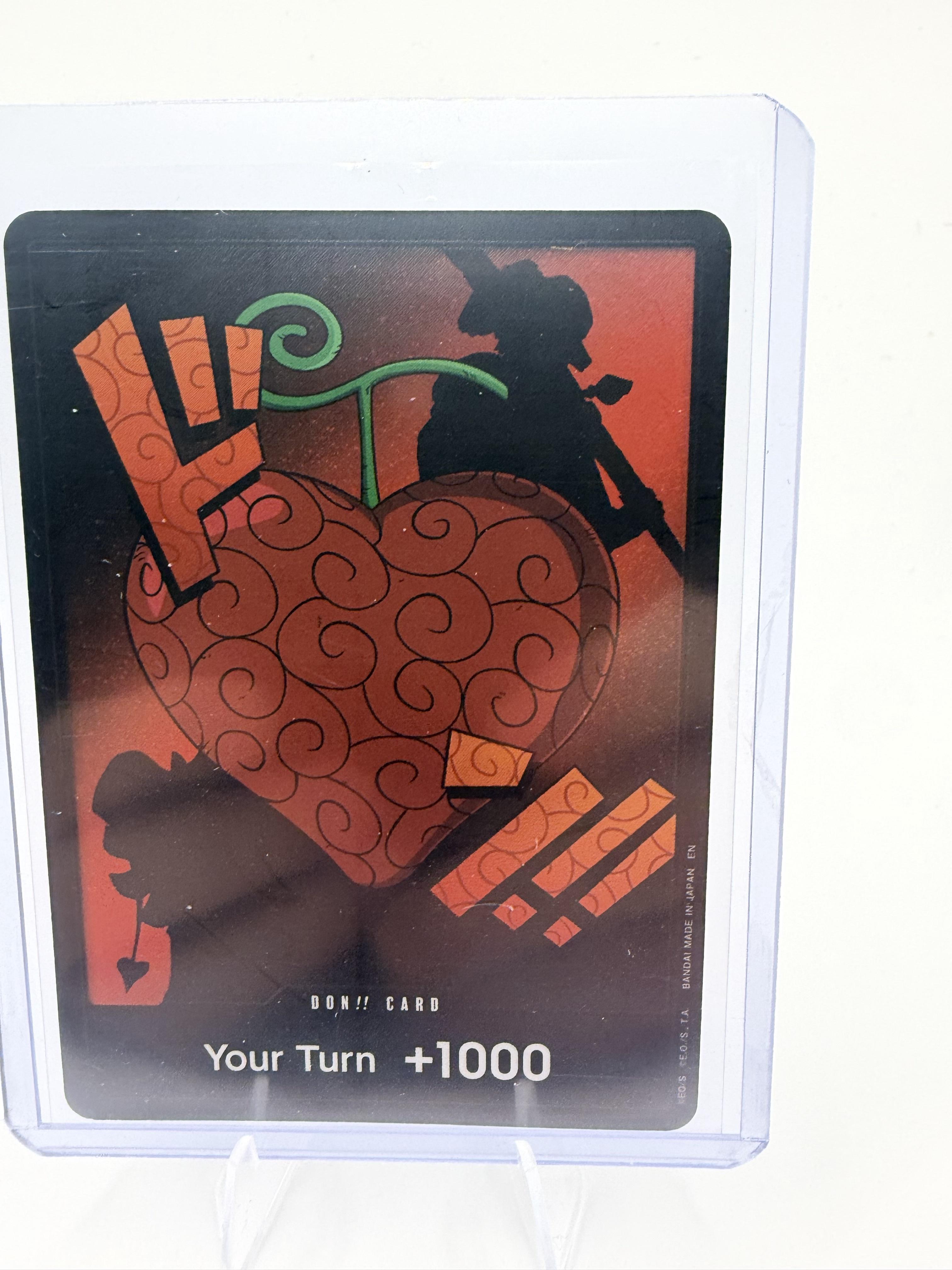 One Piece Heart Ope no Mi DON!! Card Legacy of the Master OP12 Law Alt Art