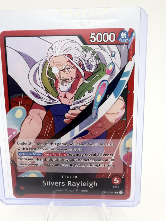 Legacy of the Master Silvers Rayleigh Card #OP12-001