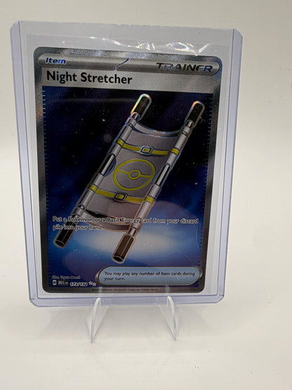 Night Stretcher 173/132 Ultra Rare Mega Evolution Pokemon Card NM Full Art