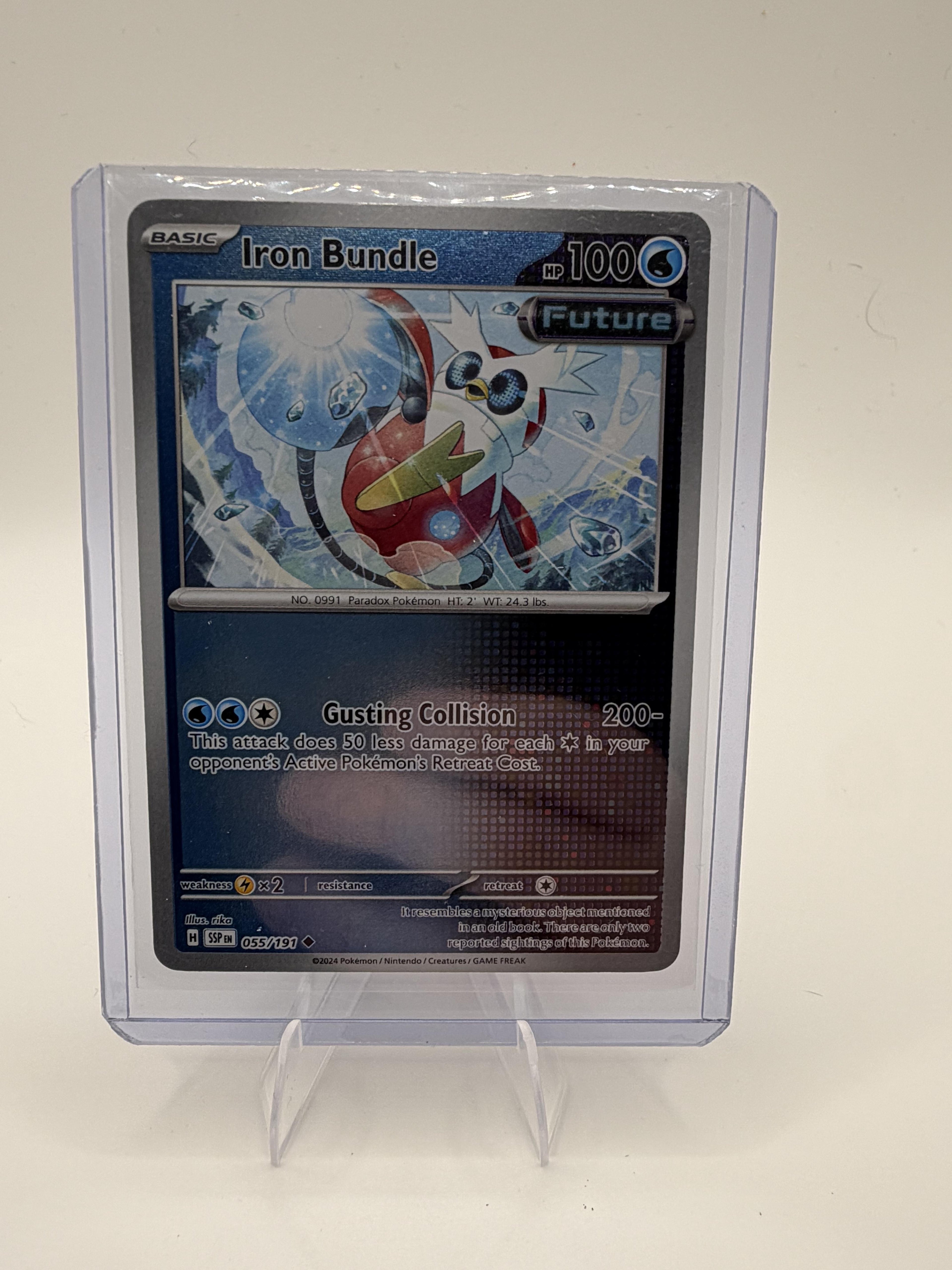 Iron Bundle 055/191 - Surging Sparks - Reverse Holo - Pokemon TCG - NM