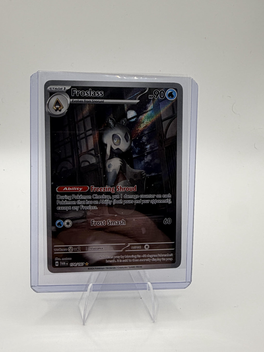 SV06: Twilight Masquerade Froslass Card Holo #174/167 Pokemon