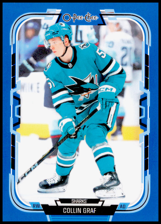 2025-26 O-Pee-Chee #369 Collin Graf Blue Border