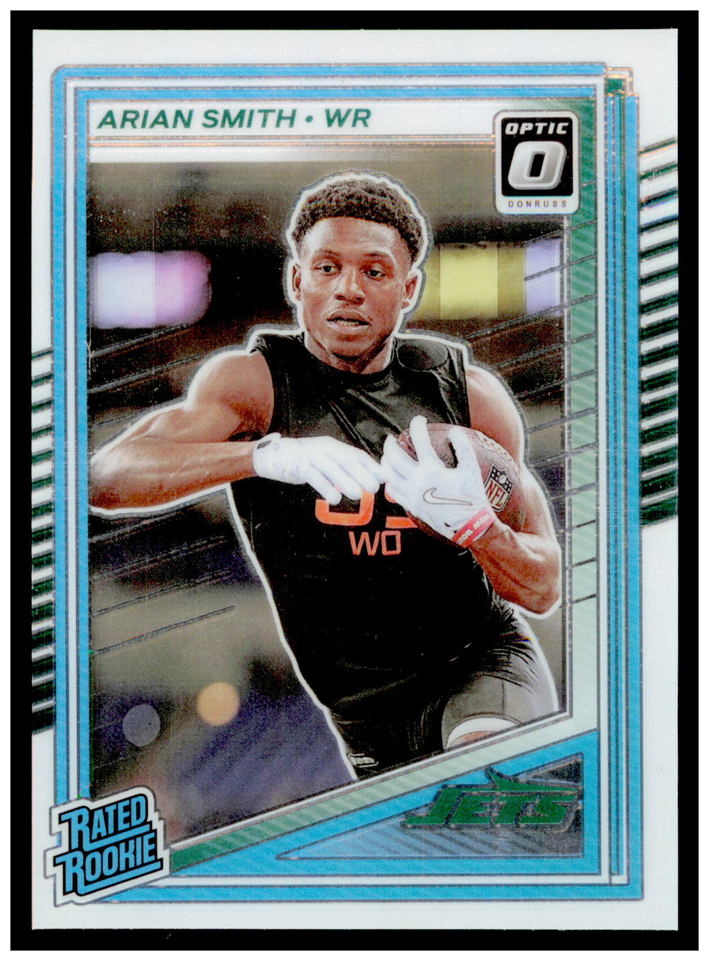 2025 Donruss Optic Arian Smith Card RC New York Jets #285