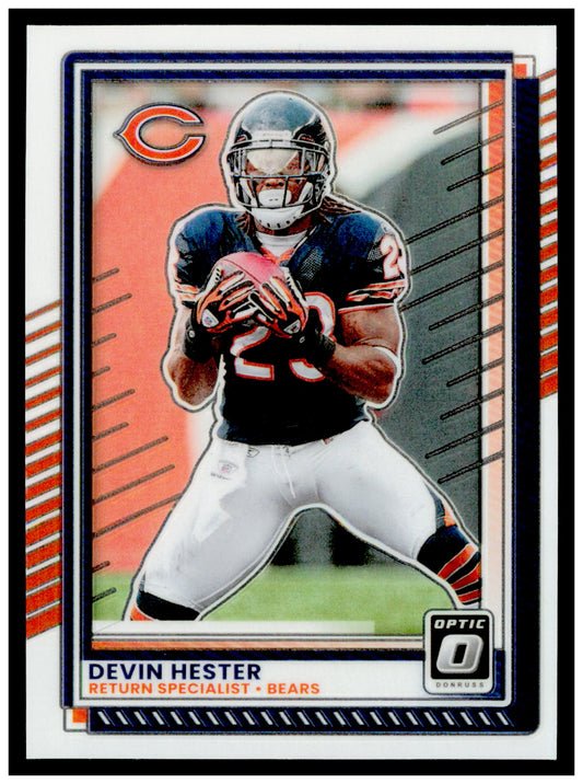 2025 Donruss Optic Devin Hester Card Chicago Bears #43