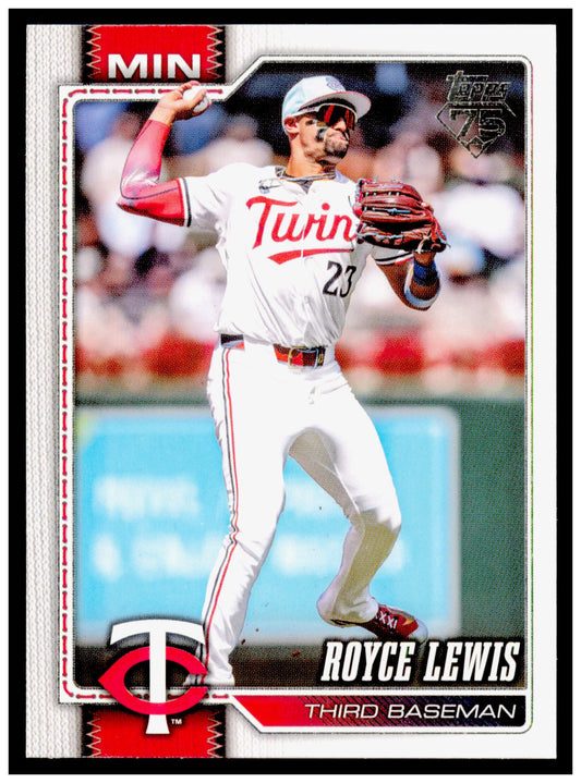 2026 Topps Royce Lewis Card Minnesota Twins #115