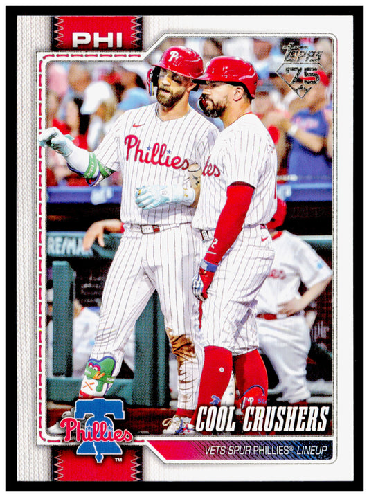2026 Topps Cool Crushers Card Philadelphia Phillies #197