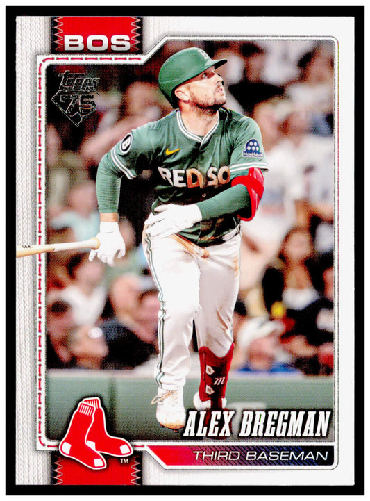 2026 Topps Alex Bregman Card Boston Red Sox #135