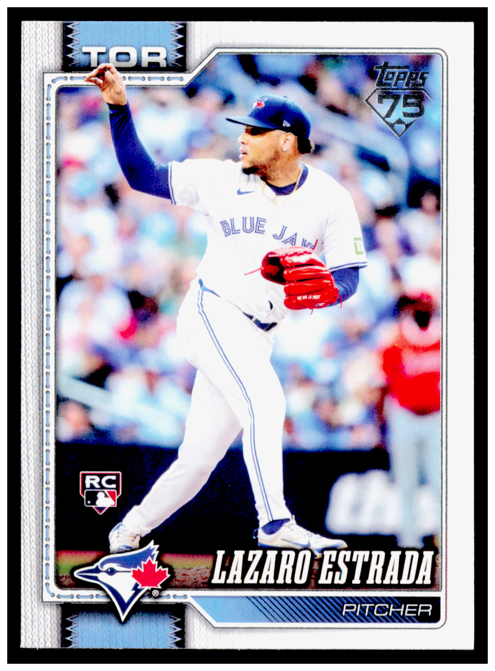 2026 Topps Lazaro Estrada Card RC Toronto Blue Jays #299